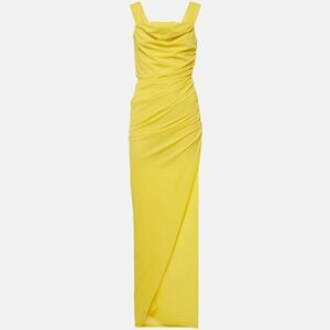Staud Maxi Storm Gown in yellow size XL